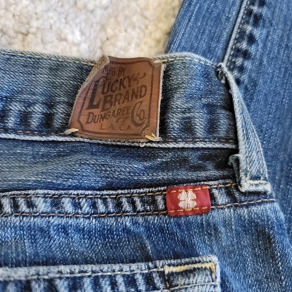 Straight Jeans Lucky Brand Riley Jeans Size 10/30 - Picture 3 of 5